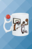 Basketboll Toplu Basket Sever Kupa Bardak Çay Kahve Fincanı-2