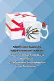 Basketboll Toplu Basket Sever Kupa Bardak Çay Kahve Fincanı-5