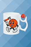 Basketboll Toplu Basket Sever Kupa Bardak Çay Kahve Fincanı-7