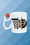 Basketboll Toplu Basket Sever Kupa Bardak Çay Kahve Fincanı-8