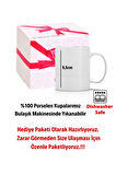 Japon Gülü Baskılı Hediye Kupa Bardak Porselen Çay Kahve Fincanı