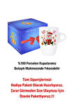 Noel Baba Happy Christmas Baskılı Kupa Bardak Porselen Latte Filtre Kahve Fincanı