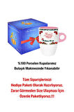 Kişiye Özel Yılbaşı İsim Baskılı Kupa Bardak Porselen Latte Filtre Kahve Fincanı
