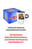 Yaşlı Çift Ömür Boyu Baskılı Hediye Kupa Bardak Porselen Latte Filtre Kahve Fincanı