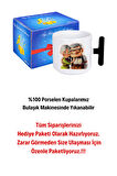 Yaşlı Çift Ömür Boyu Baskılı Hediye T Saplı Kupa Bardak Porselen Çay Kahve Fincanı