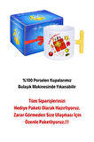 Yılbaşı 2024 Baskılı T Saplı Kupa Bardak Porselen Çay Kahve Fincanı