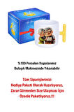 Yaşlı Çift Ömür Boyu Baskılı Hediye T Saplı Kupa Bardak Porselen Çay Kahve Fincanı