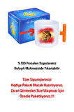 Taraftar Sarı Kırmızı Arslan Baskılı T Saplı Kupa Bardak Porselen Çay Kahve Fincanı