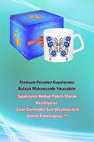 Mandala Kelebek Nazarlık Baskılı Afilli Kupa Bardak Çay Kahve Fincanı