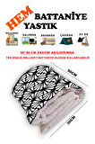 Modern Desen Baskılı Tv Battaniyeli Opsiyonel Dekoratif Yastık Battaniye 2in1-0