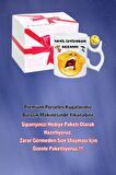 Tatil İstiyorum Ağlayan Emoji Baskılı Smile Emoji Toplu Kupa Bardak Çay Kahve Fincanı