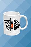 Basketboll Temalı Basket Sever Kupa Bardak Çay Kahve Fincanı-8