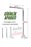 40x80 cm Metal Cibinlik Aparatı (Mobilya ve Park Beşiklere uygun)