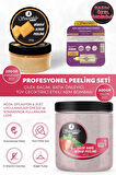Epilasyon Ağda Sonrası Batık Peeling Çilek Nane Peeling 800ml + Bisküvi Peeling + Tüy Geciktirici