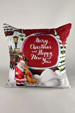 Mrs.Gugar Noel Baba Kırlent Kılıfı-116