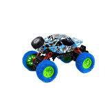 Çek Bırak Mavi Rock Crawler Off Road Araba