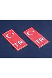 Tr Plaka Aliminyum Kırmızı Gümüş