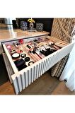 10'lu Set Modüler Çekmece Içi Düzenleyici Makyaj Takı Mutfak Banyo Hobi Buzdolabı Ilaç Organizer