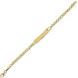 Nazar Boncuklu Altın Çocuk Künyesi (CKN0018)