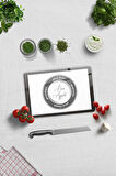 Cam Kesme Tahtası - Cam Kesme Tablası | Good Food - Beyaz Fon | 20cm x 30cm