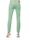 Slim Fit Dar Paça Düşük Bel Açık Mavi Kadın Pantolon