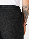 Slim Fit Orta Bel Cep Detaylı Antrasit Erkek Eşofman Altı