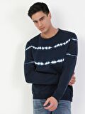 Regular Fit Erkek Lacivert Sweatshirt