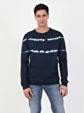 Regular Fit Erkek Lacivert Sweatshirt