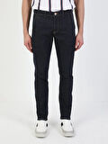 034 Denım Chıno Düşük Bel Dar Paça Slim Fit Jean Erkek Jean Pantolon Cl1049645