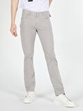Straight Fit Düşük Bel Düz Paça Erkek Taş Pantolon
