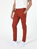 Slim Fit Orta Bel Erkek Pantolon