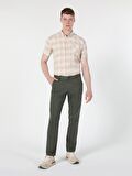 Slim Fit Orta Bel Erkek Pantolon