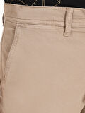 Regular Fit Orta Bel Sarı Erkek Pantolon Cl1049750