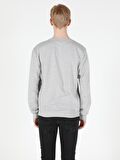 Regular Fit Erkek Gri Melanj Sweatshirt