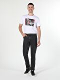 041 Danny Düşük Bel Dar Paça Slim Fit Jean Erkek Jean Pantolon