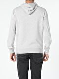 Regular Fit Gri Melanj Erkek Sweatshirt