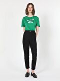 896 Marıa Yüksek Bel Daralan Paça Mom Fit Jean Kadın Jean Pantolon Cl1056043