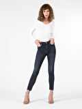 760 Dıana Yüksek Bel Dar Paça Super Slim Fit Jean Kadın Jean Pantolon