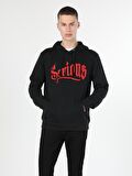 Siyah Erkek Sweatshirt
