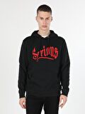 Siyah Erkek Sweatshirt