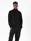 Slim Fit Dar Kesim Siyah Erkek Ceket
