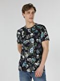 Çok Renkli Erkek Tshirt K.kol
