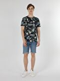 Çok Renkli Erkek Tshirt K.kol