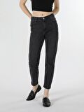 891 Maya Slim Fit Normal Bel Daralan Paça Kadın Gri Jean Pantolon Cl1058021