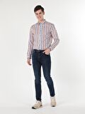 035 Ryan Süper Slim Fit Yüksek Bel Dar Paça Erkek Pantolon