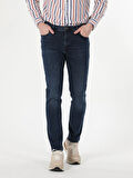 035 Ryan Süper Slim Fit Yüksek Bel Dar Paça Erkek Jean Pantolon Cl1058114