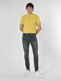 041 Danny Slim Fit Düşük Bel Dar Paça Gri Erkek Pantolon