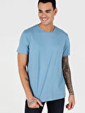 Mavi Erkek Tshirt K.kol
