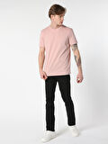 Pembe Erkek Tshirt K.kol