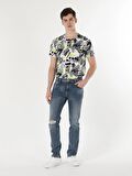 044 Karl Regular Fit Düşük Bel Düz Paça Erkek Jean Pantolon Cl1058599